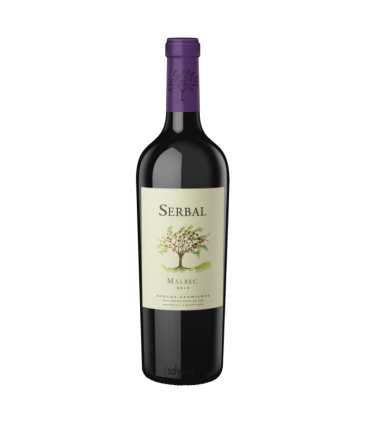 Vino Malbec Serbal 750 Ml.