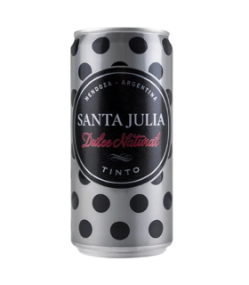 Vino Dulce Tinto Lata Bonarda Santa Julia 269 Ml