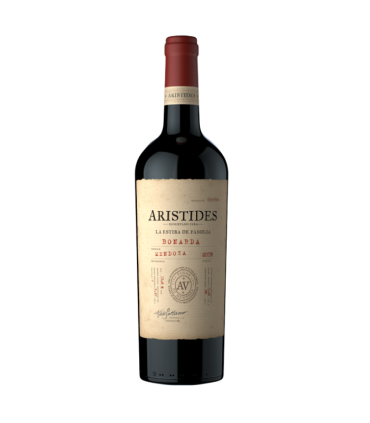 Vino Bonarda Aristides Estiba De Familia 750 Ml.