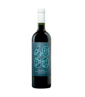 Vino Malbec Budeguer 4000 Reserva Blue 750 Ml.