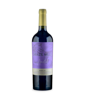 Vino Malbec Grazie Mille Amistad 750 Ml