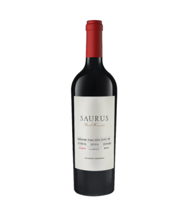 Vino Cabernet Franc Familia Schroeder Saurus Barrel Fermented 750 Ml | FANS DEL VINO