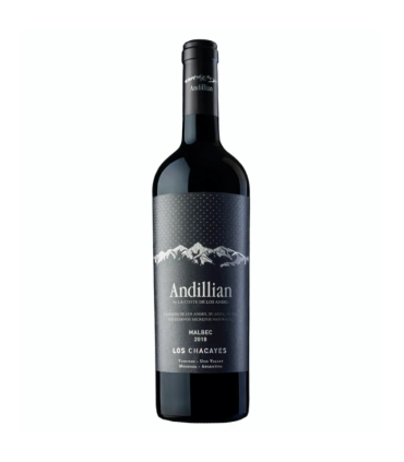 Vino Malbec La Coste De Los Andes Andillian Los Chacayes 750 Ml.