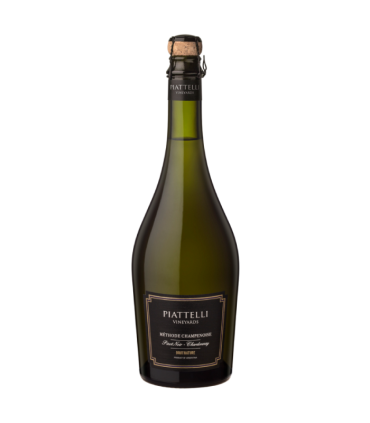Vino Espumante Piattelli Brut Nature Pinot Noir Chardonnay 750 Ml.