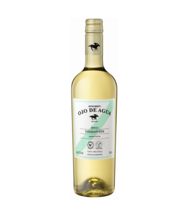 Vino Organico Ojo De Agua Torrontes 750 Ml.