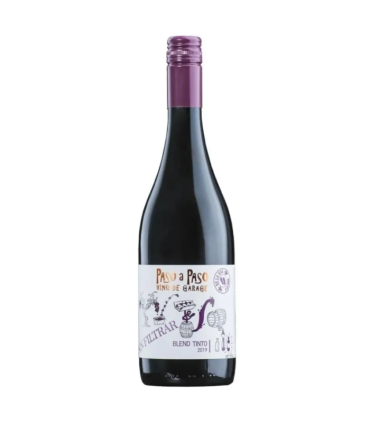 Vino Organico Paso A Paso Blend Tinto Sin Filtrar 750 Ml