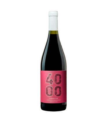 Vino Merlot 4000 Reserva Budeguer 750 Ml.