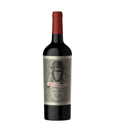 Vino Malbec Huentala - Gran Sombrero - 750 Ml.