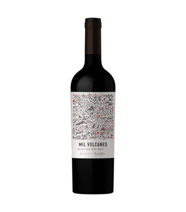 Vino Blend Mil Volcanes Cabernet Sauvignon & Merlot 750 Ml