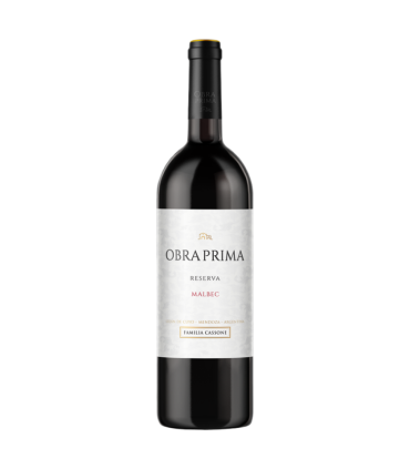Vino Malbec Familia Cassone Obra Prima 750 Ml.