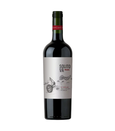 Vino Malbec Solito Va 750 Ml.