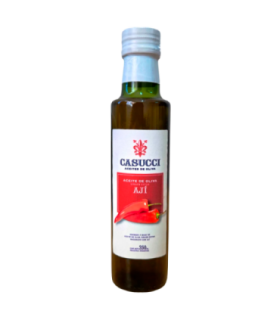 Aceite De Oliva Virgen Extra Casucci Con Aji Merken 250 Ml