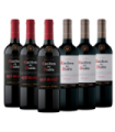Vino Casillero Del Diablo Mix Caja X6