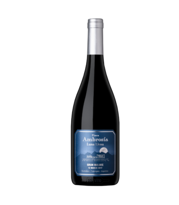 Vino Malbec Ambrosia Luna Llena Malbec 750 Ml.